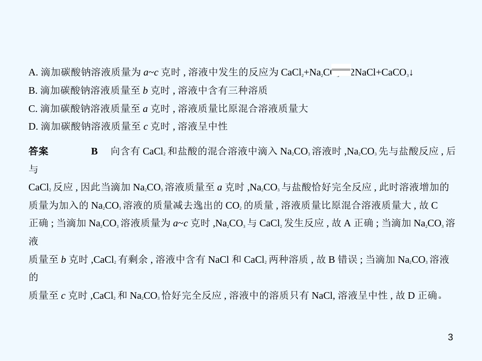 （湖南专用）2019年中考化学复习 专题二十 化学图表题（试卷部分）优质课件_第3页