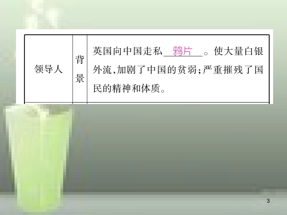 八年级历史上册 第一单元 中国开始沦为半殖民地半封建社会 第1课 鸦片战争优质课件 新人教版_第3页