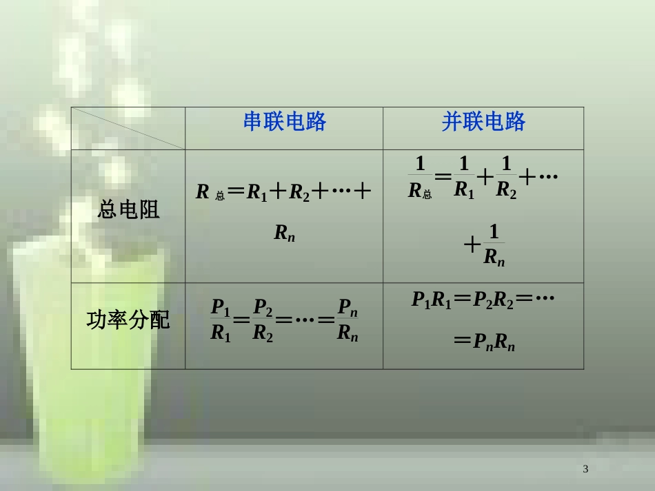 （新课标）2019届高考物理一轮复习 第8章 恒定电流 第二节 电路及闭合电路欧姆定律优质课件_第3页