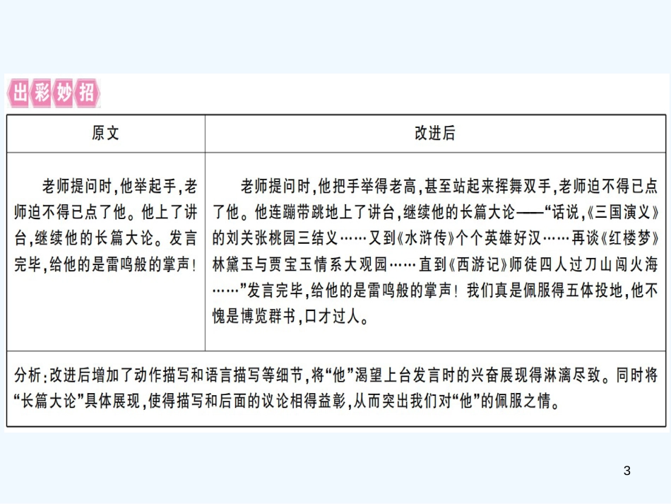 （河南专用）八年级语文上册 第二单元 写作指导 学写传记习题优质课件 新人教版_第3页