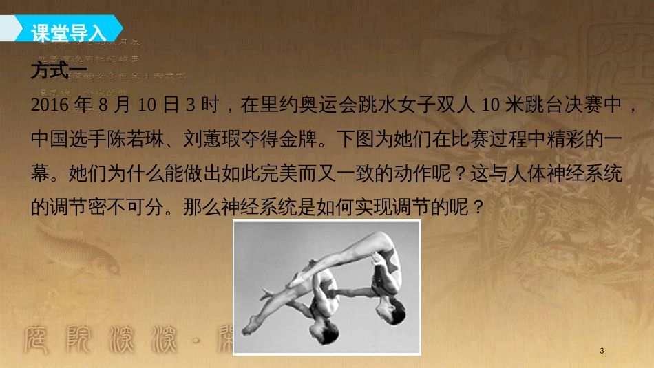 高中生物 第2章 动物和人体生命活动的调节 2.1 通过神经系统的调节（Ⅰ）优质课件 新人教版必修3_第3页