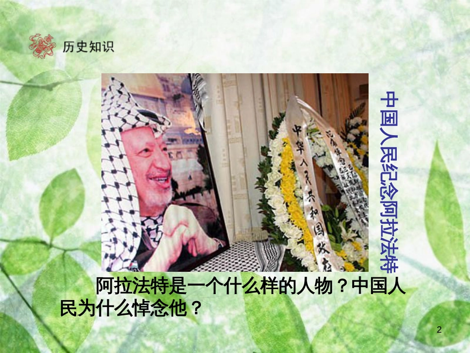 九年级历史下册 第6单元 亚非拉国家的独立和振兴 13 动荡的中东地区优质课件 新人教版_第2页