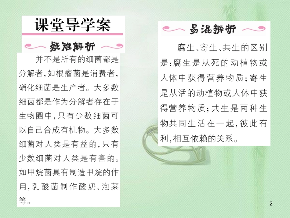 八年级生物上册 第五单元 第4章 第四节 细菌和真菌在自然界中的作用优质课件 （新版）新人教版_第2页
