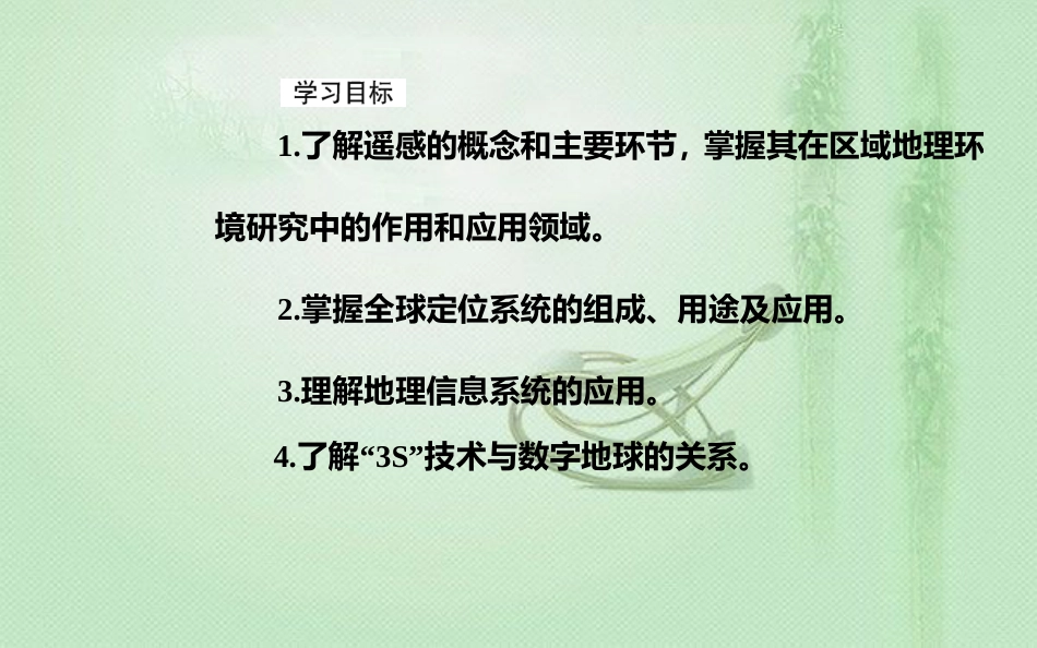 高考地理一轮复习 第三部分 第十三单元 地理环境与区域发展 第2讲 地理信息技术在区域地理环境研究中的应用优质课件_第3页