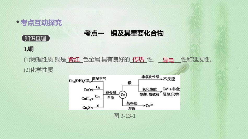 高考化学总复习 第13讲 金属材料 金属矿物的开发和利用优质课件 新人教版_第3页