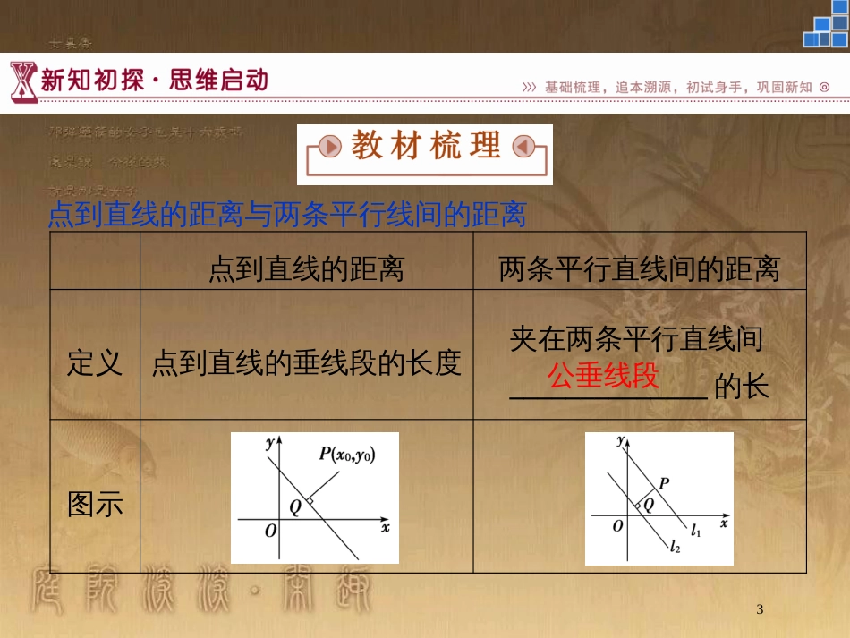 高中数学 第2章 平面解析几何初步 2.1 直线与方程 2.1.6 点到直线的距离优质课件 苏教版必修2_第3页