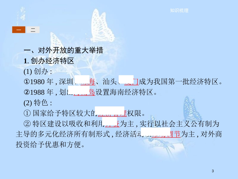 高中历史 第四单元 中国特色社会主义建设的道路 第13课 对外开放格局的初步形成课件 新人教版必修2[共13页]_第3页