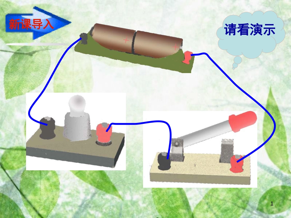 九年级物理全册 10.3《探究电流与电压 电阻的关系》优质课件 北京课改版_第1页