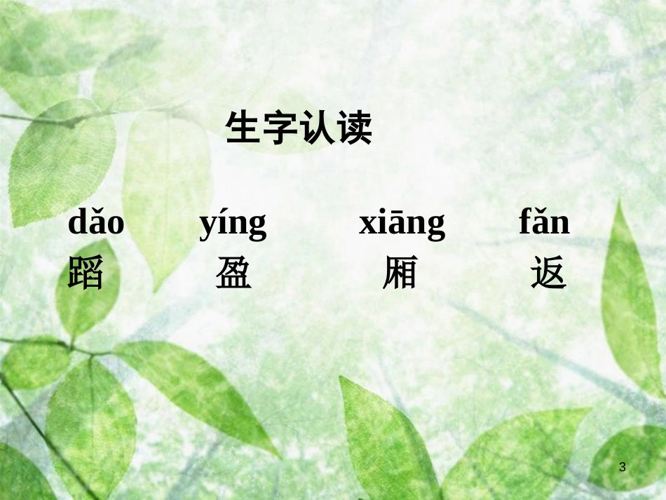 三年级语文上册 第八单元 音乐喷泉 大观览车课件2 湘教版_第3页