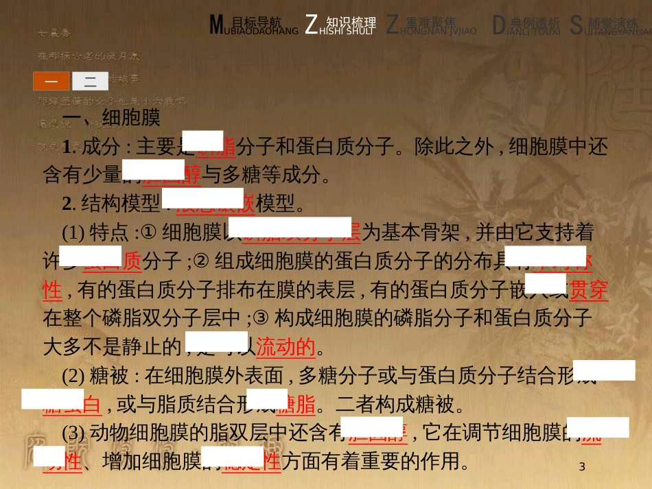 高中生物 第3章 细胞的结构 3.1 细胞膜与细胞壁优质课件 北师大版必修1_第3页