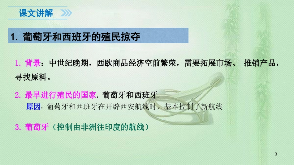 九年级历史上册 第五单元 步入近代 16 早期殖民掠夺教学优质课件 新人教版_第3页