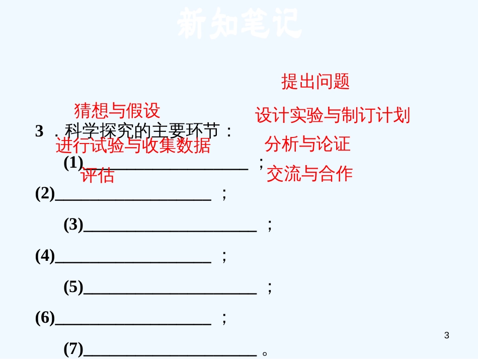 （安徽专版）2018年八年级物理上册 1.4 尝试科学探究习题优质课件 （新版）粤教沪版_第3页
