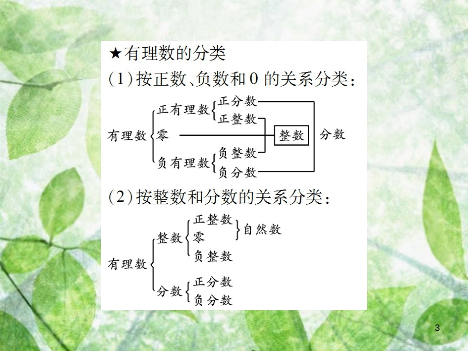 七年级数学上册 第一章 有理数 1.2 有理数 1.2.1 有理数讲解优质课件 （新版）新人教版_第3页