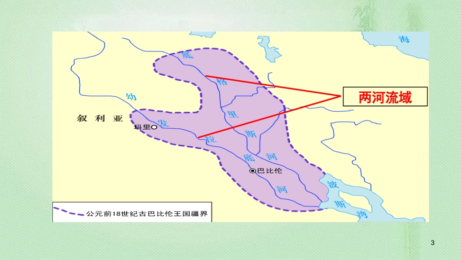 九年级历史上册 2 古代两河流域教学优质课件 新人教版_第3页