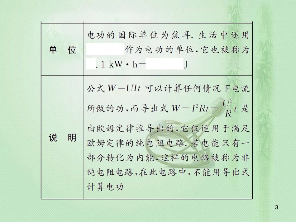 bwuAAA九年级物理全册 第十六章 第一节 电流做功习题优质课件 （新版）沪科版_第3页