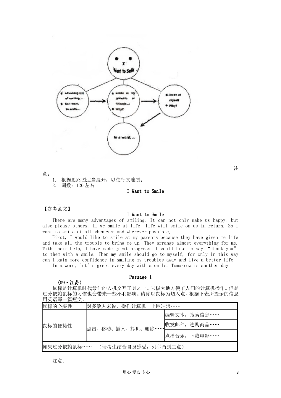 高考【20032012】6年模拟试题【20072012】高考英语汇编 书面表达之图表类_第3页