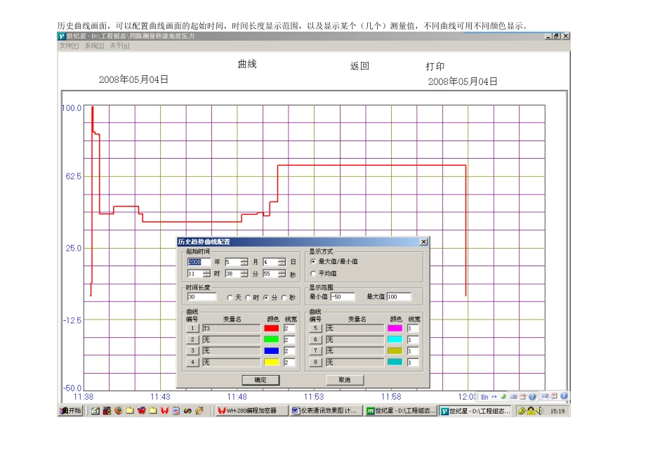 仪表通讯效果图 计算机组态软件_第2页