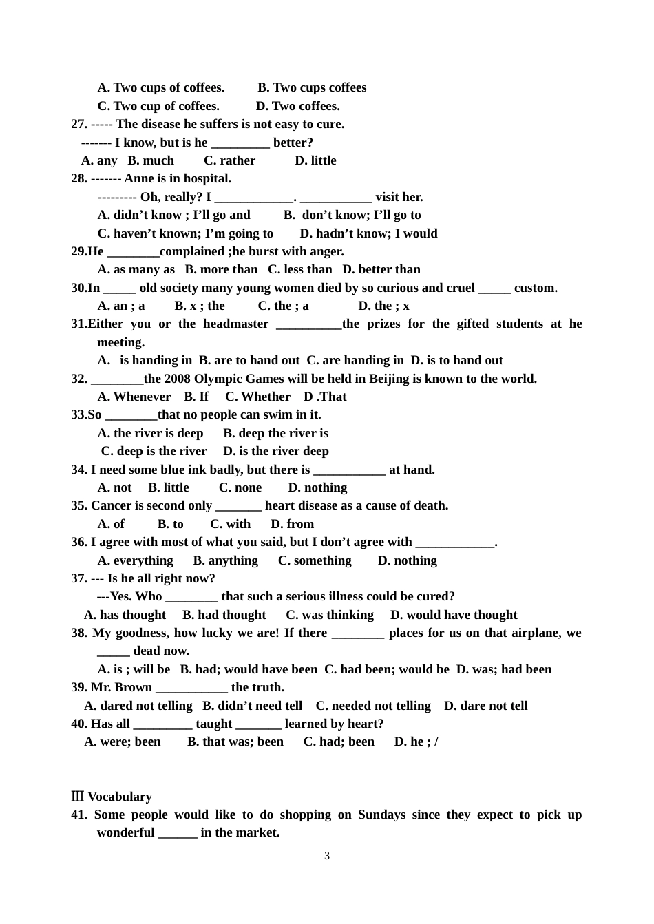 高三英语练[共11页]_第3页