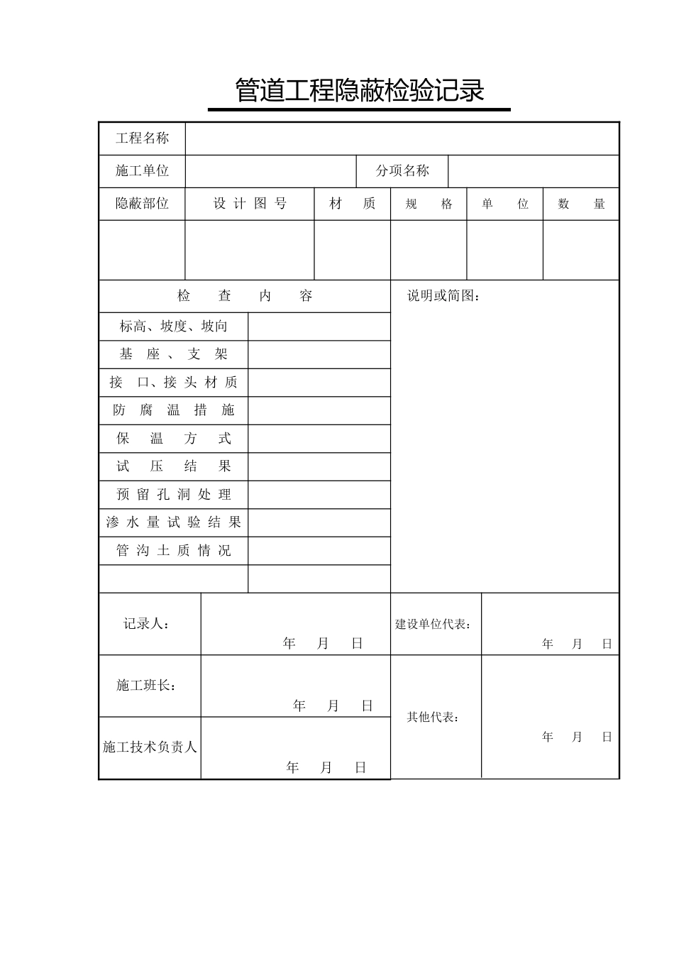 管道安装表格[共35页]_第3页