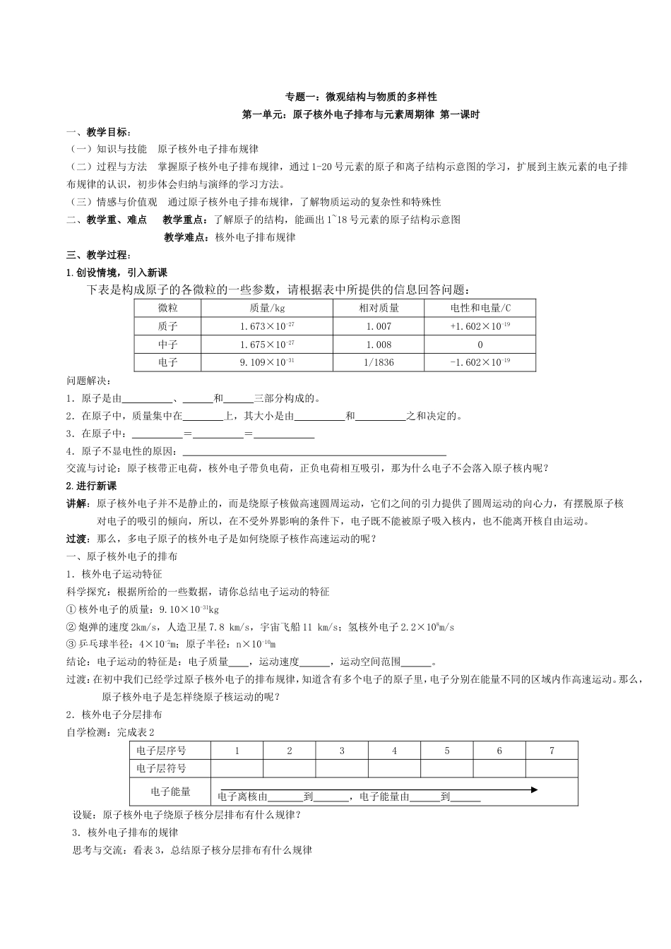 苏教版化学必修2教案[共25页]_第1页
