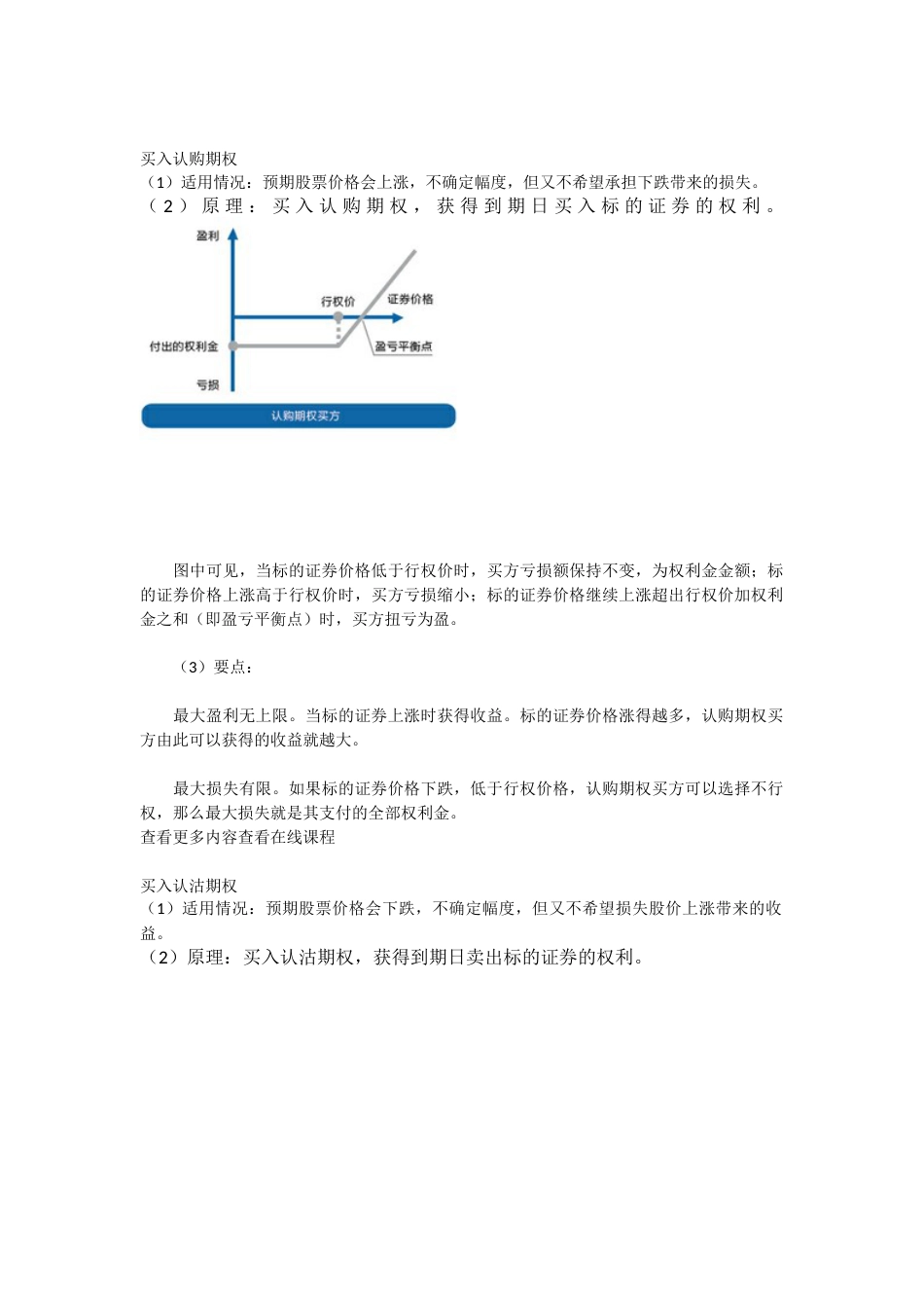 期权常见的四种交易方式[共5页]_第1页