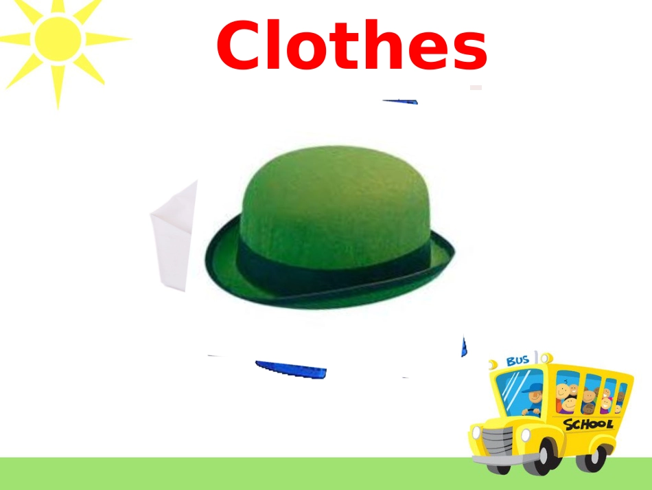 英语优质课5Myclothes复习_第3页