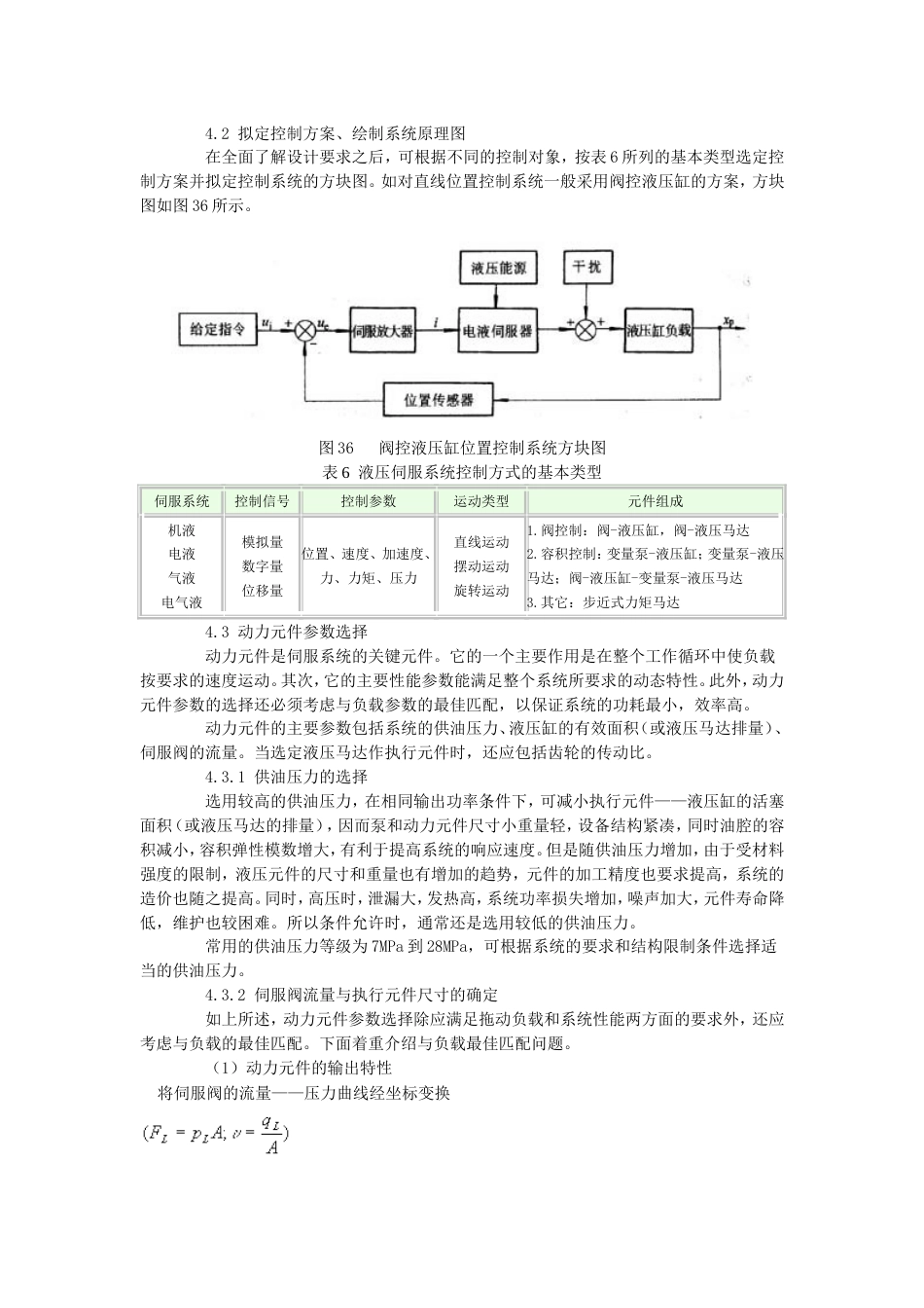 液压伺服系统设计资料_第2页