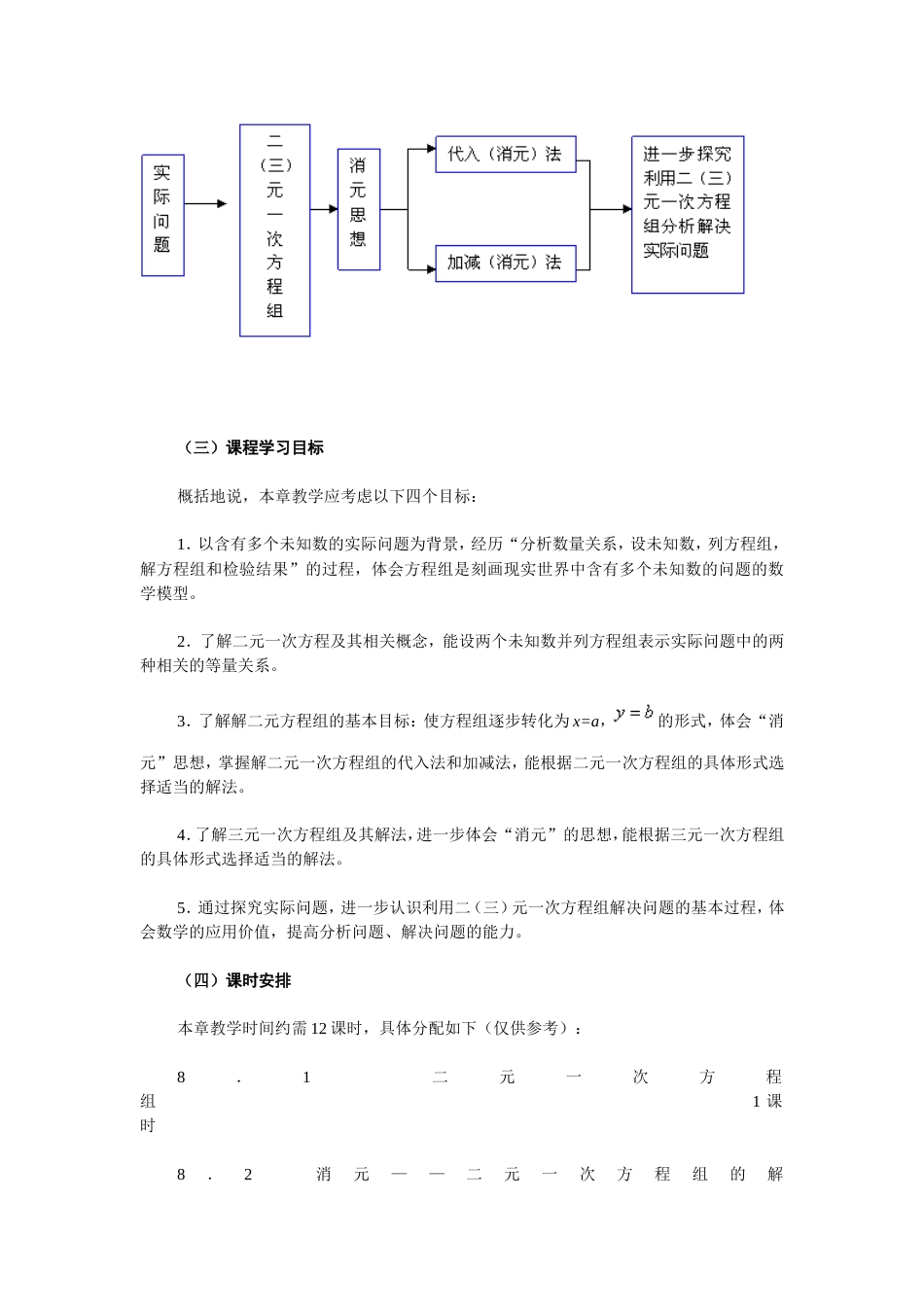 第八章“二元一次方程组”简介（新）_第3页