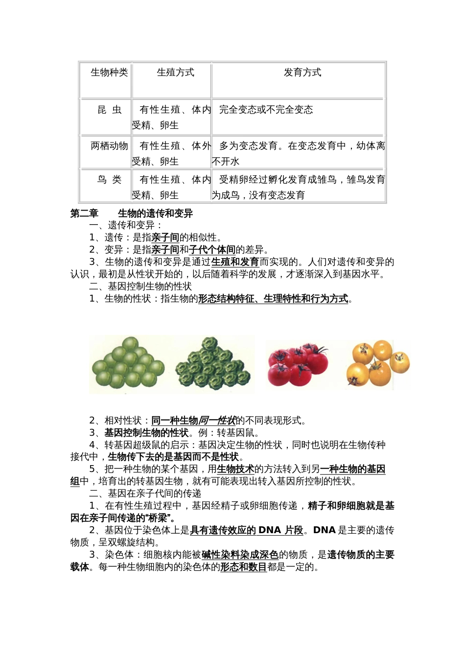 人教版八年级生物下册复习提纲[共13页]_第3页