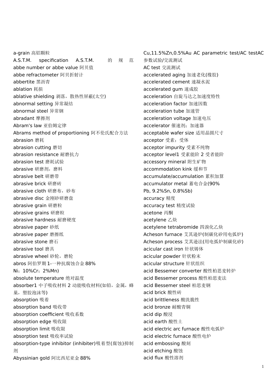 材料专业英语[共114页]_第1页