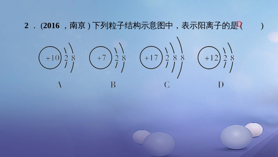 九级化学上册 周周清三课件 （新版）新人教版_第3页