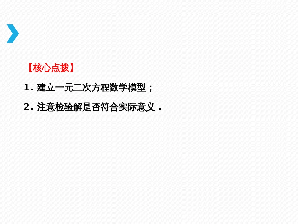 一元二次方程的应用复习课_第3页