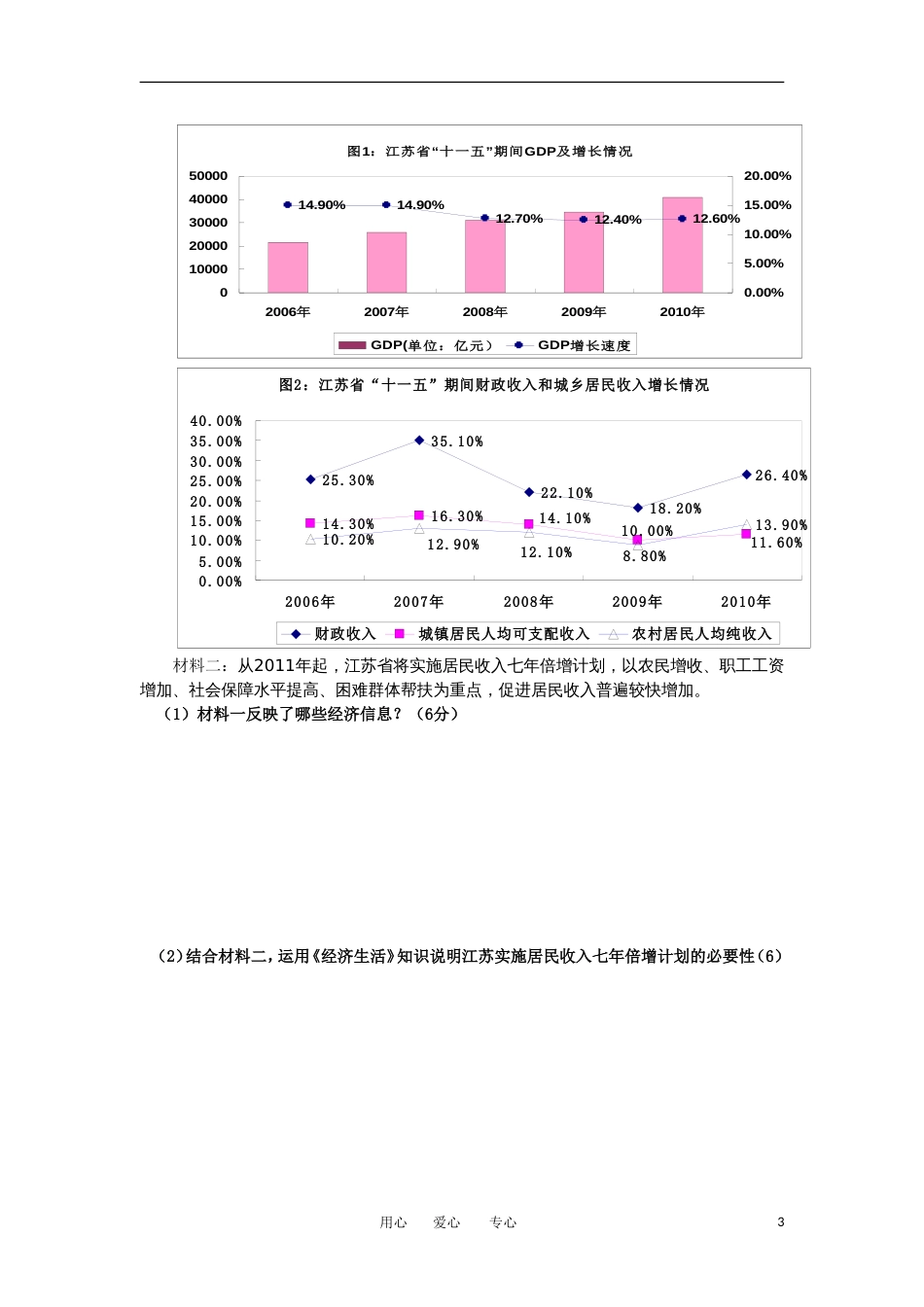 高三政治复习 拓展精练32_第3页