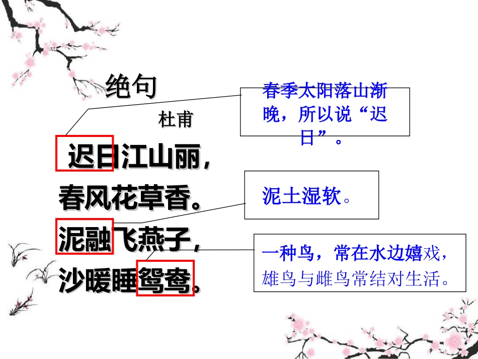 人教部编版三年级语文下册第一单元知识复习课件_第3页