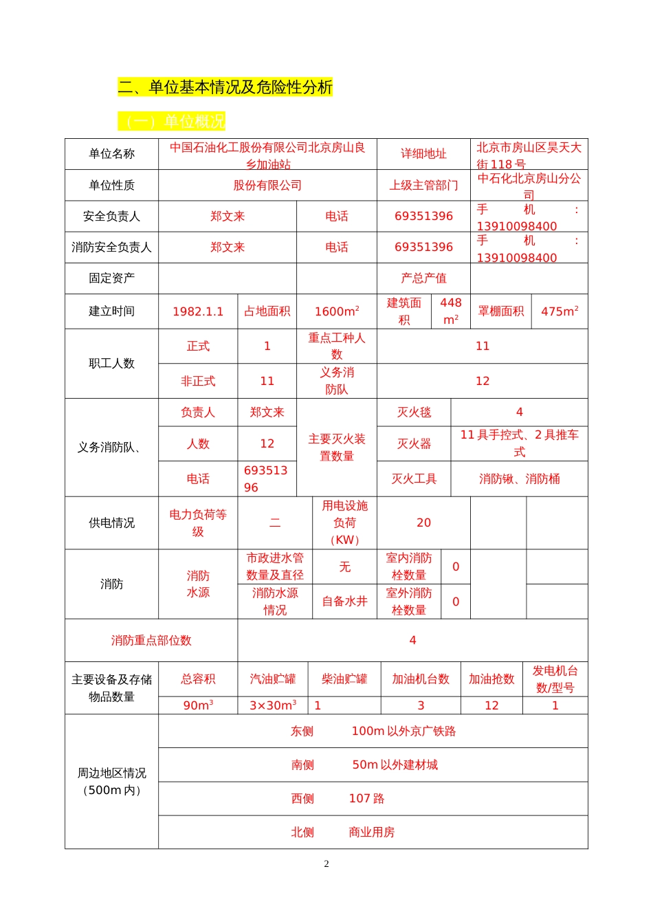 加油站安全生产事故应急预案范例[共18页]_第2页