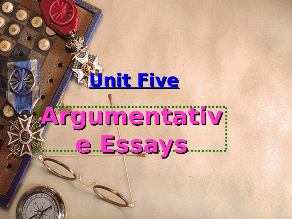 英语写作Ⅱargumentativeessays[68页]_第1页