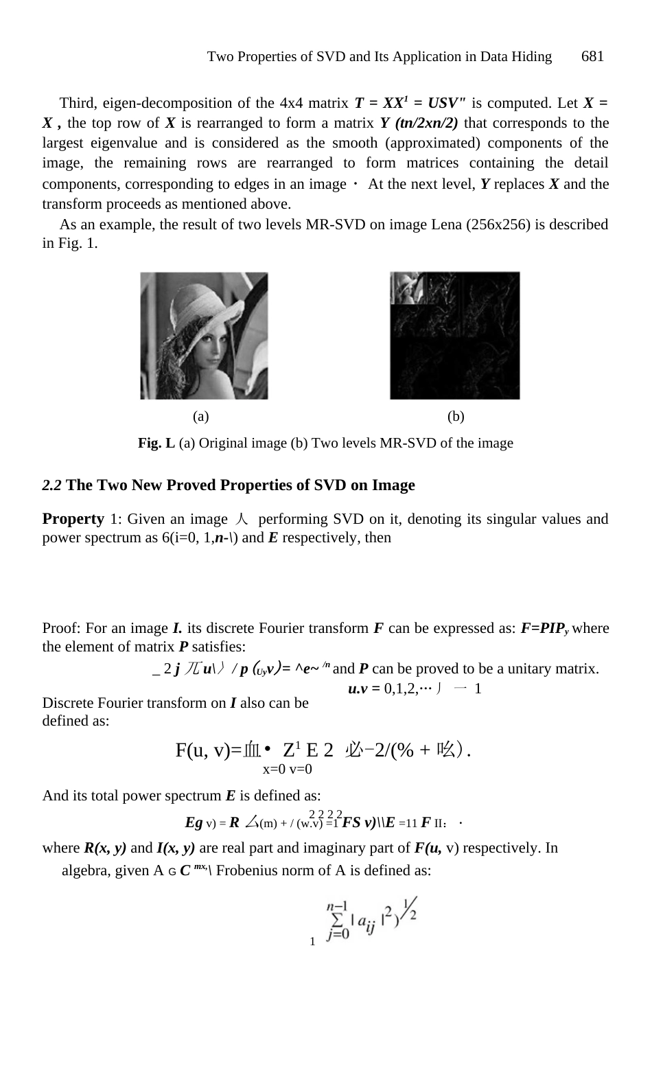 Two Properties of SVD and Its Application in Data Hiding[共11页]_第3页