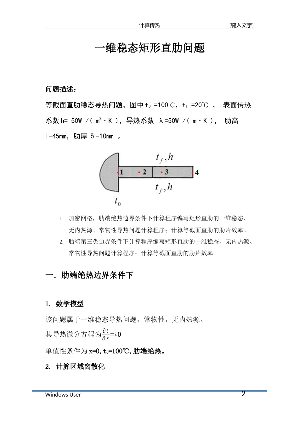 计算传热大作业_第2页