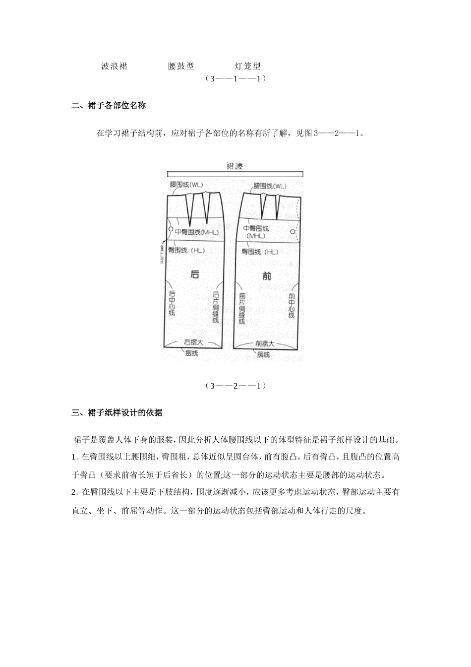 下装结构 裙子结构设计[共18页]_第2页