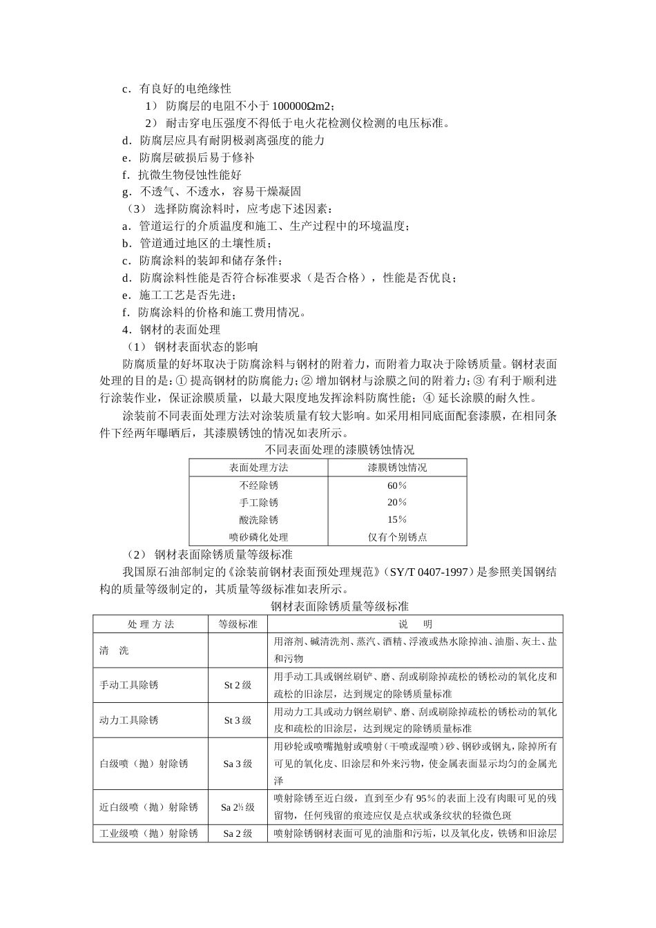 管道的防腐与保温工艺大全[共16页]_第3页