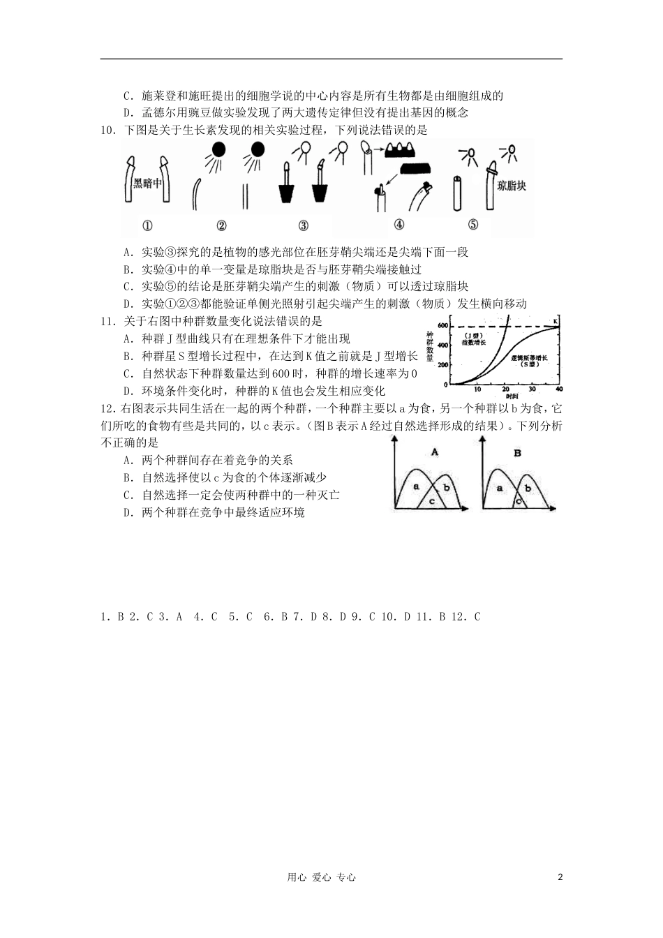 高三生物复习精练57_第2页