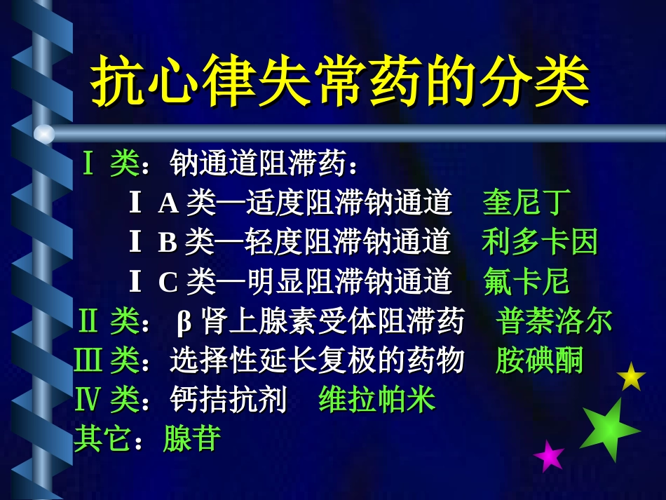 抗心律失常药应用[共15页]_第3页