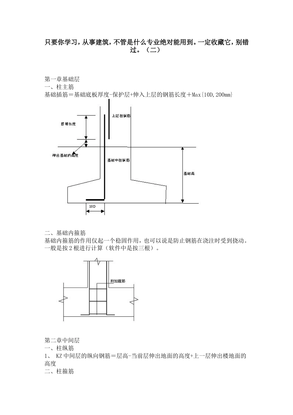 造价常用数据_第1页