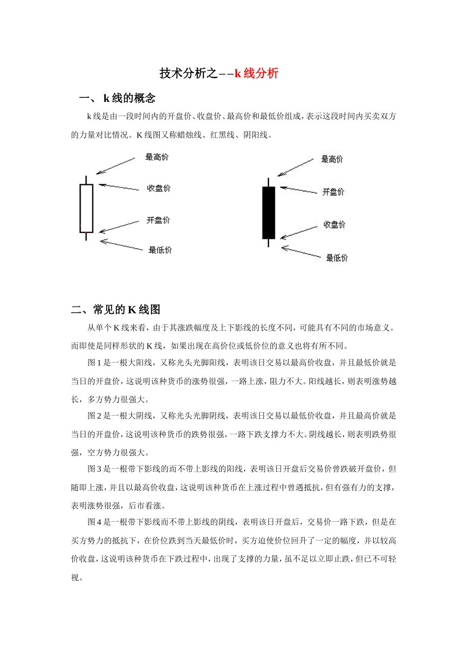 技术分析－－Ｋ线分析[共15页]_第1页