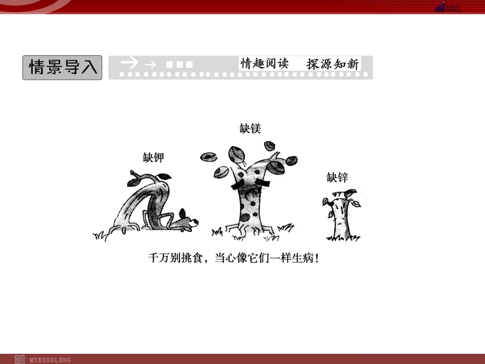 人教版高中生物必修一细胞中的无机物_第2页