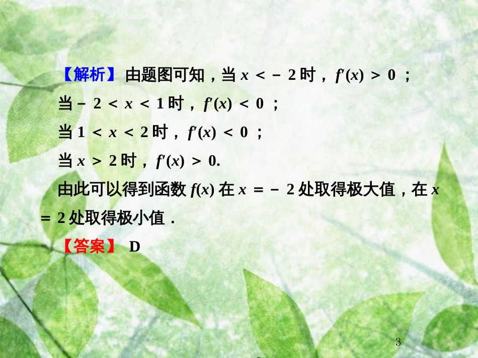 高考数学总复习 3.2.2 导数与函数的极值、最值优质课件 文 新人教B版_第3页