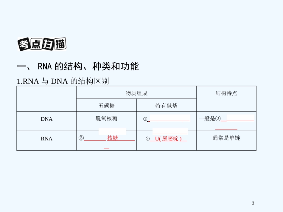 （北京专用）2019版高考生物一轮复习 第13讲 基因的表达优质课件_第3页