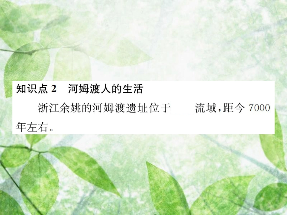 七年级历史上册 第一单元 史前时期：中国境内人类的活动 第2课 原始农耕生活优质课件 新人教版_第3页