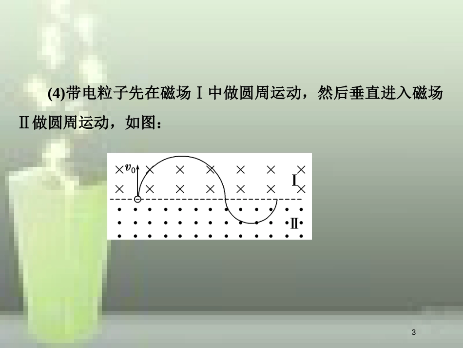 （新课标）高考物理总复习 第九章 磁场 第54课时 带电粒子在组合场中的运动（重点突破课）优质课件_第3页