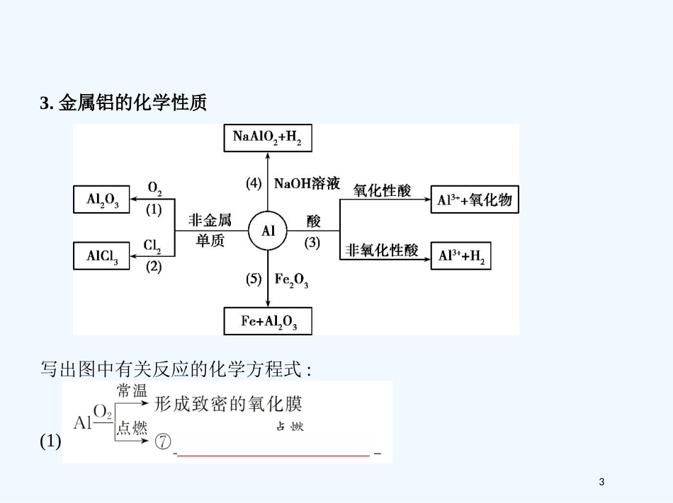 （北京专用）2019版高考化学一轮复习 第7讲 铝及其化合物优质课件_第3页